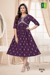 Jhalak Vol 2 By Hirwa Alia Cut Embroidery Kurtis Wholesale Market In Surat